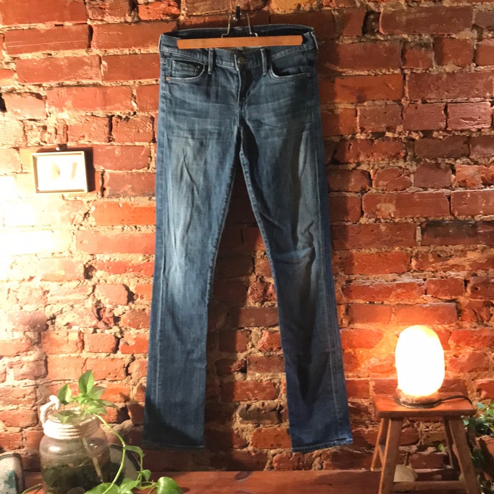 Citizens of Humanity Ava low rise straight leg jeans, sz 26
